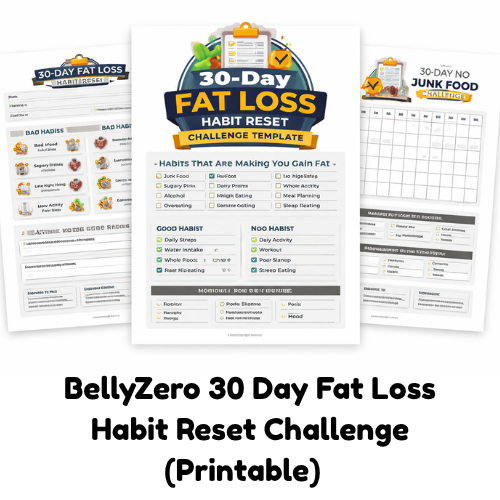 30 days fat loss habit reset challenge