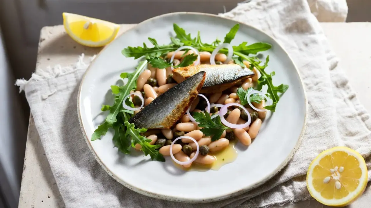 Sardine White Bean Salad