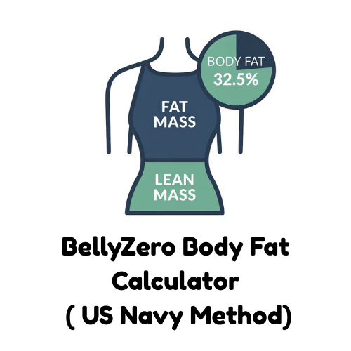 belly zero body fat calculator US navy method