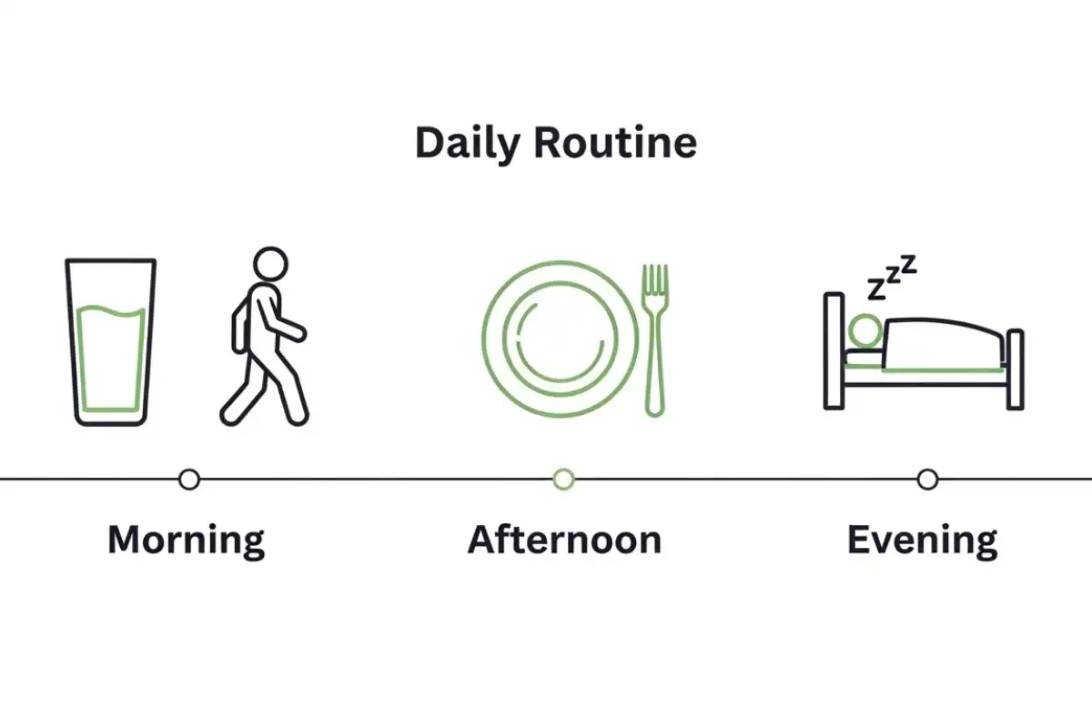 Daily Routine - How to lose weight naturally