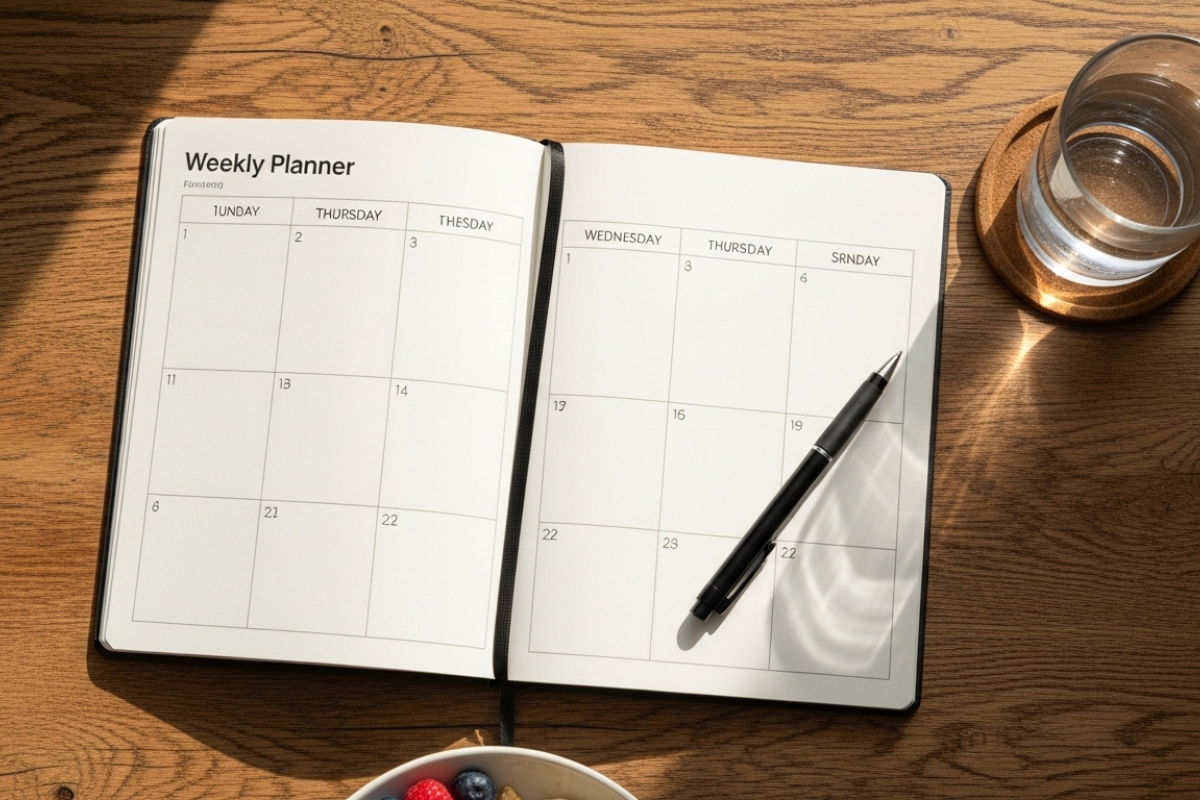 How to Lose Weight Naturally (Science-Based Guide) 7 weekly planner