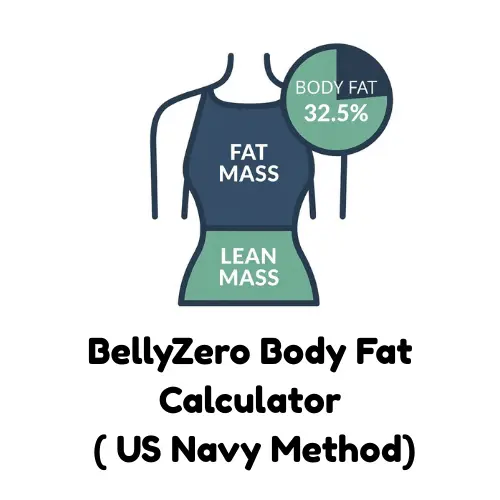 belly zero body fat calculator US navy method