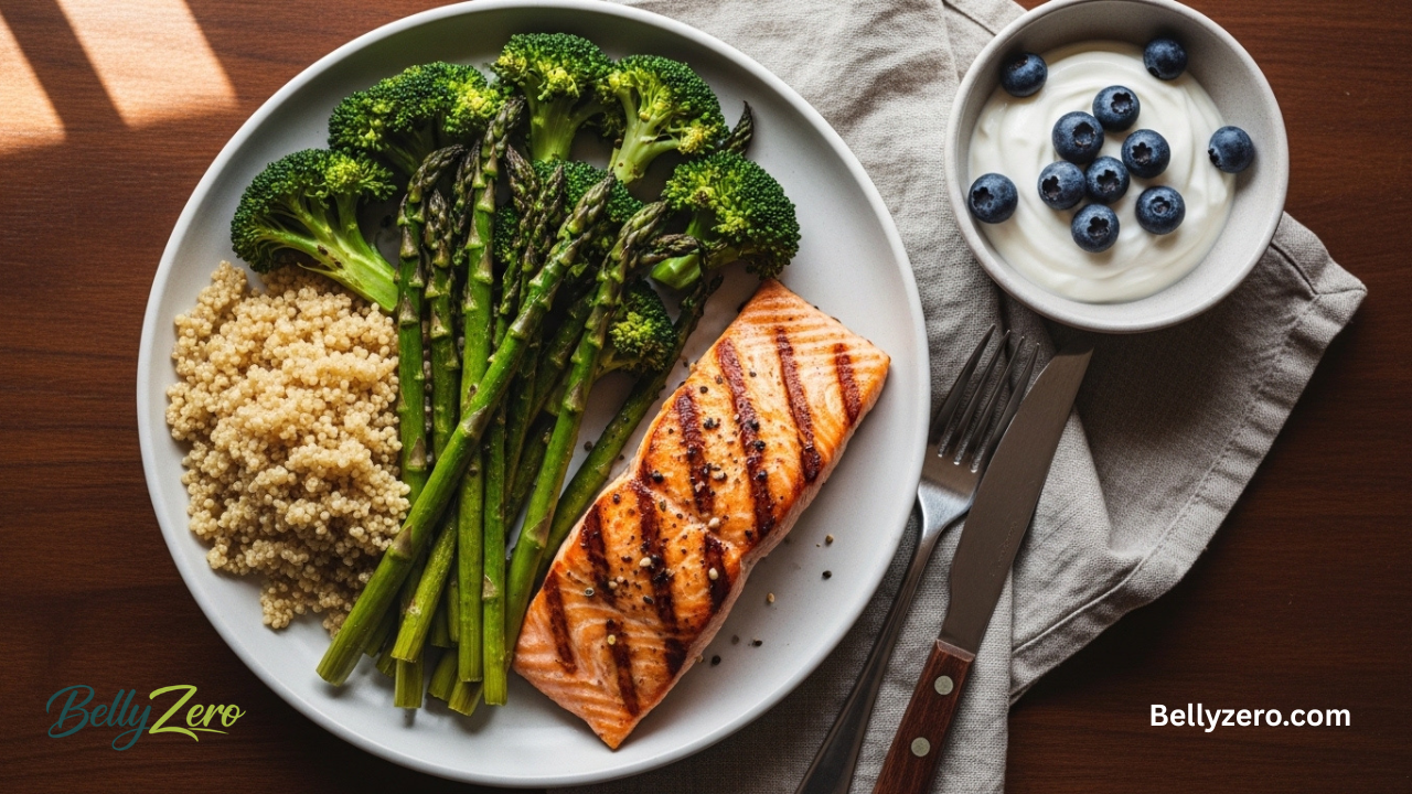 high-protein fat loss meal