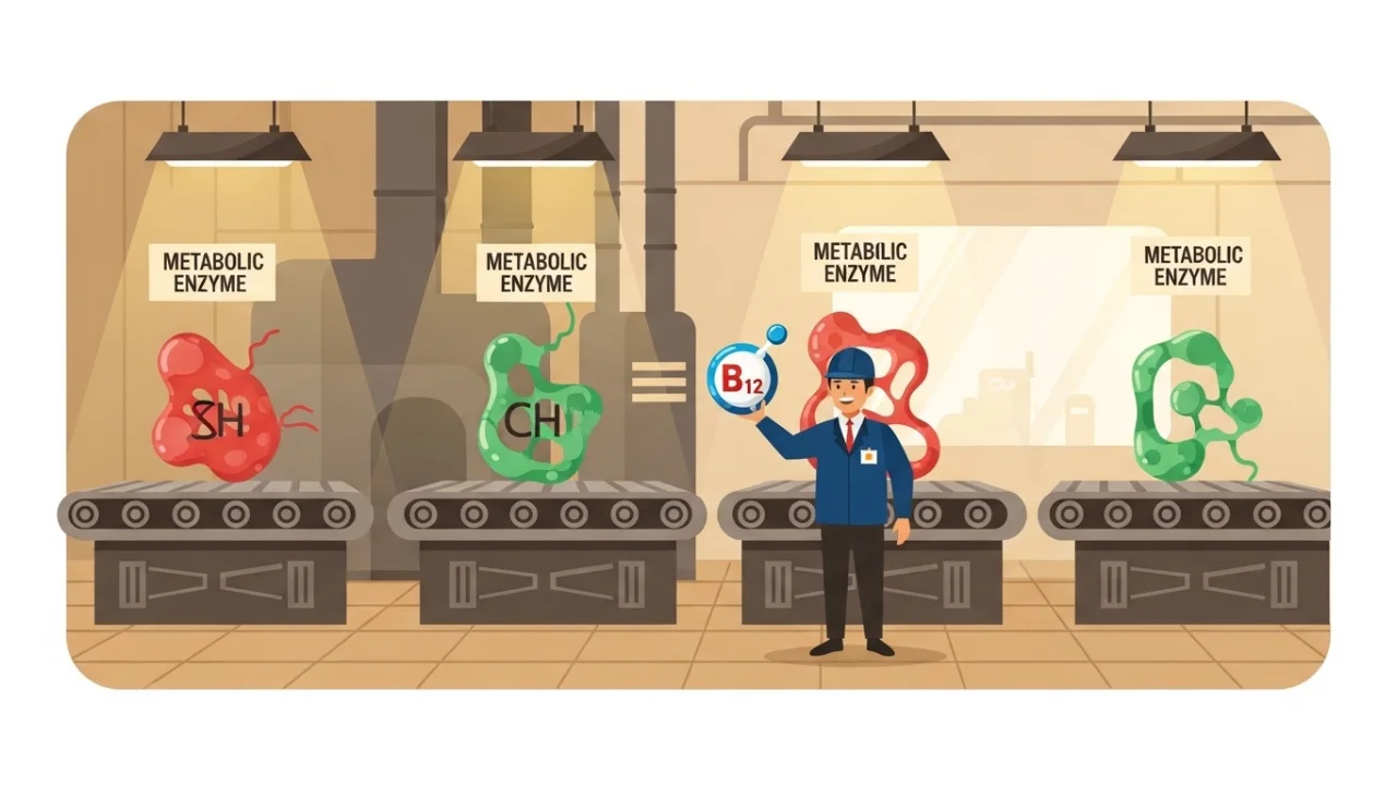 Does Vitamin B12 Speed Up Your Metabolism? Truth vs Hype 2 Metabolic Enzymes and B12