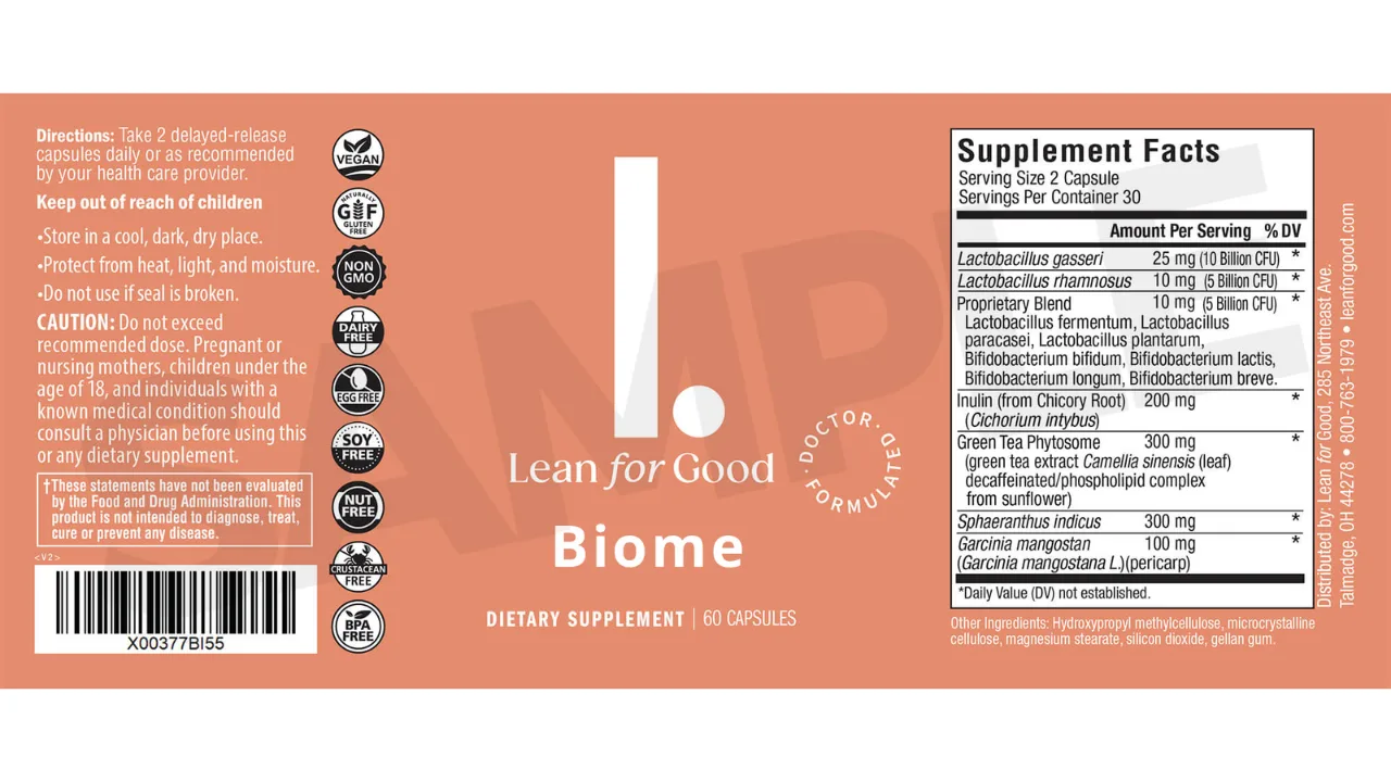 LeanBioMe ingredients