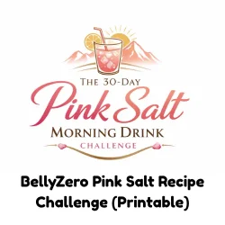 The 30 Day pink salt morning drink recipe printable free templates